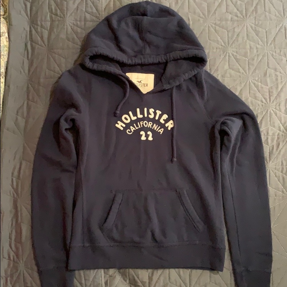 Hollister sweater.